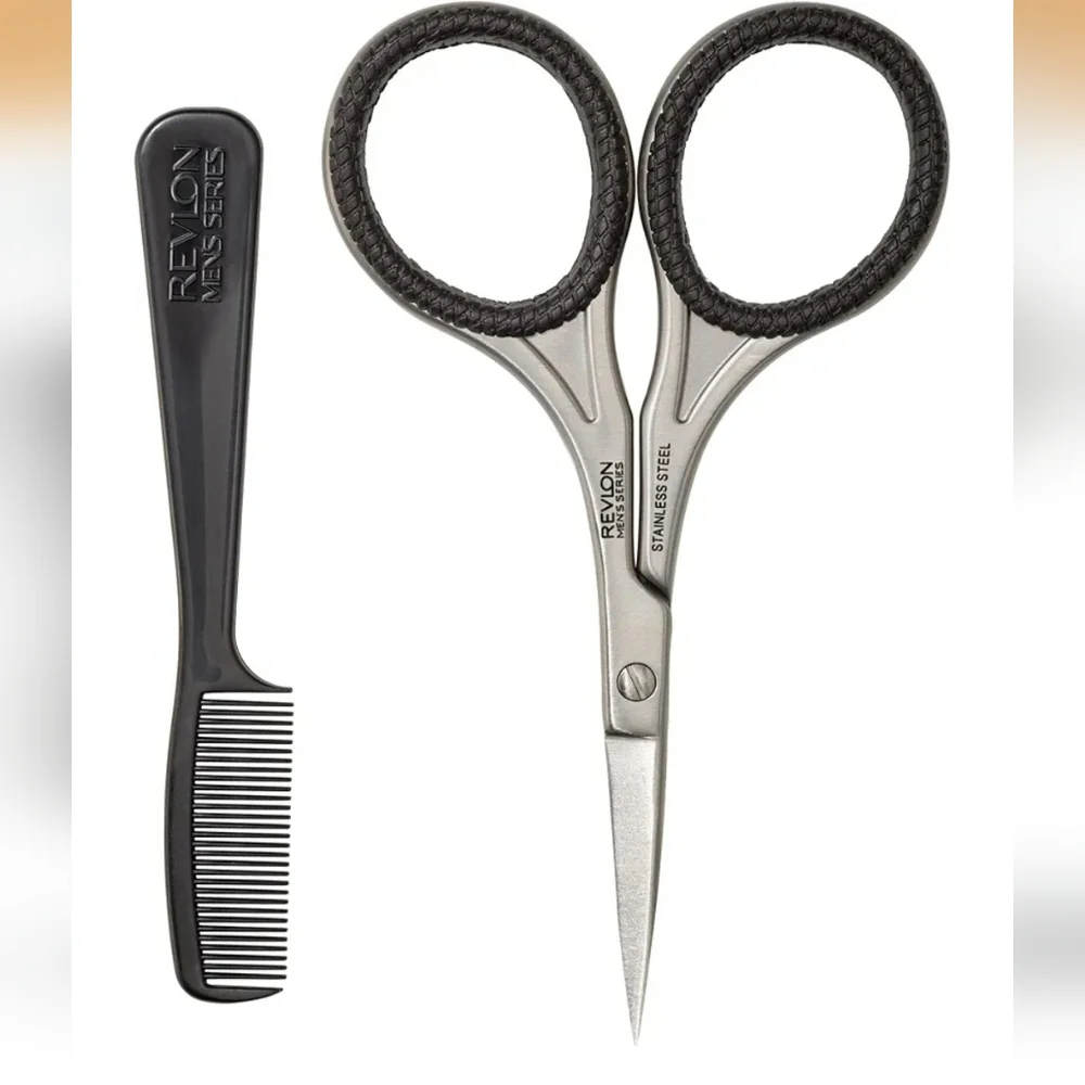 Revlon Men's Series Scissors and Isaac Mizrahi Cuticle Nipper Set